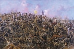 Custer’s Last Stand, by Edgar Samuel Paxson, oil on canvas, 1899 (Courtesy Whitney Gallery of Western Art)