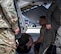 A U.S. Air Force crew chief assigned to the 5th Aircraft Maintenance Squadron sits under a B-52H Stratofortress assigned to the 23rd Expeditionary Bomb Squadron at Andersen Air Force Base, Guam, Feb. 1, 2024. Bomber Task Force missions, such as these, validate the always-ready, global strike capability of U.S. Strategic Command and enable Airmen to maintain a high state of proficiency and readiness. (U.S. Air Force photo by Airman 1st Class Alyssa Bankston)