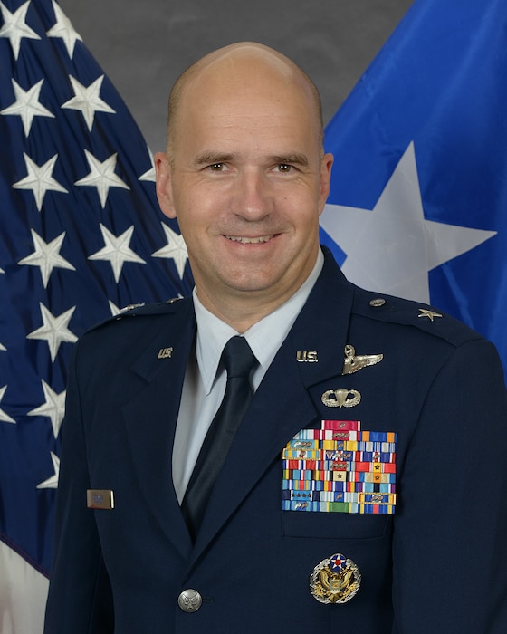 Portrait of Brigadier General Ryan P. Keeney.