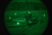 CLB 24 Marines and VMM-365 Marines Conduct Helicopter Support Team Training