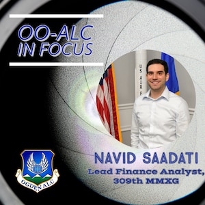 Meet Navid Saadati, the Lead Finance Analyst for the 309th Missile Maintenance Group (309 MMXG), who has devoted seven years to serving the government, all within the Air Force at the Ogden Air Logistics Complex.