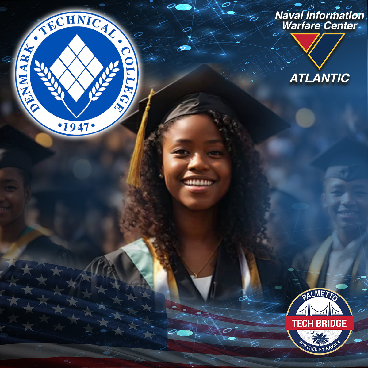 Tomorrow’s Tech Leaders: NIWC Atlantic Cultivates HBCU Talent Pipeline in South Carolina Graphic