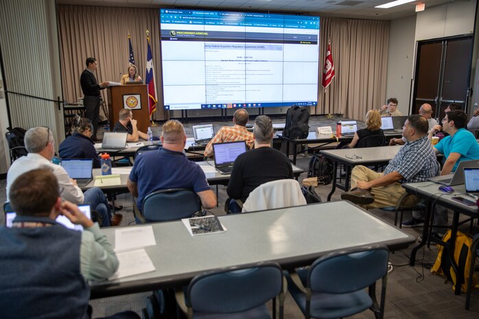 The U.S. Army Corps of Engineers (USACE), Galveston District (SWG), hosted PROSPECT (Proponent-Sponsored Engineer Corps Training) Course 183, Formal Source Selection, at the Jadwin Building in Galveston, Texas, Feb. 13-16, 2024.
Source selection is the federal government’s process for selecting contractors to perform work or provide a supply or to construct a building.