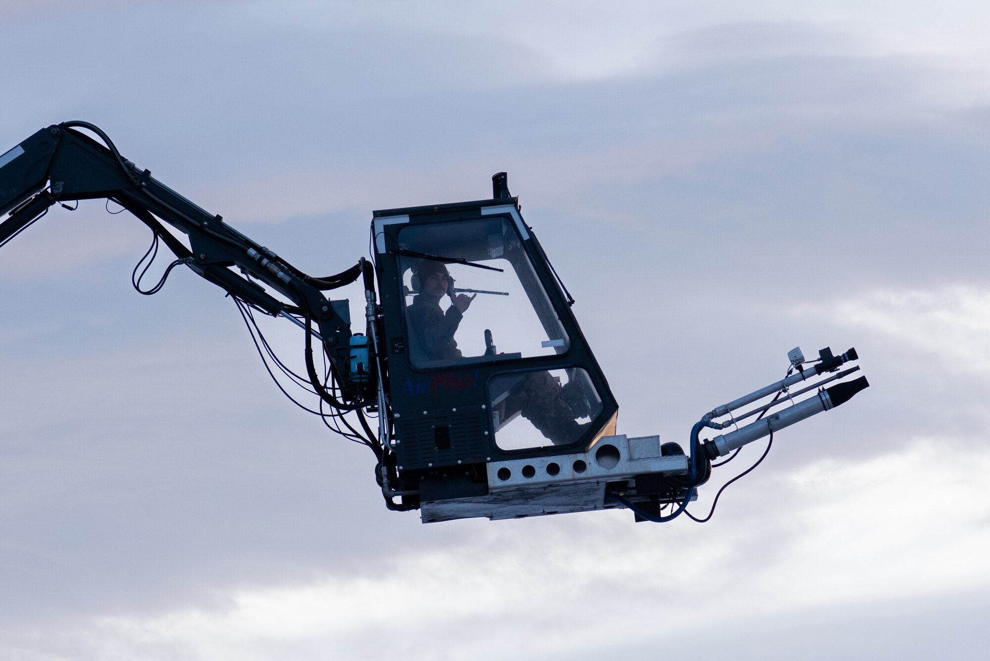 During the harsh Alaska winter months the mission of the 3rd Maintenance Squadron’s deicing section is to safely put aircraft in the sky.