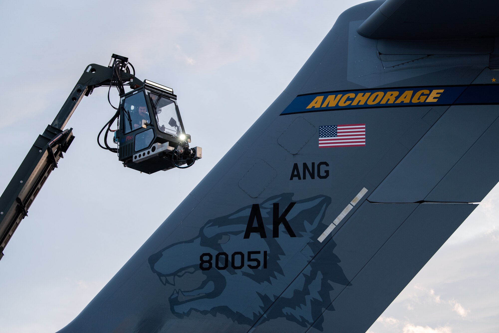 During the harsh Alaska winter months the mission of the 3rd Maintenance Squadron’s deicing section is to safely put aircraft in the sky.