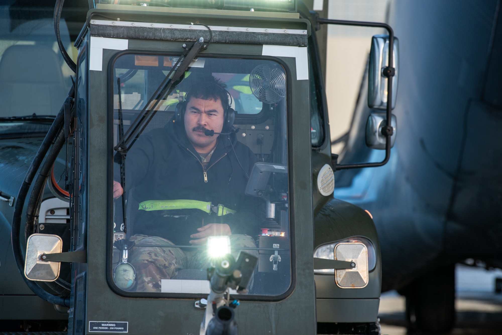 During the harsh Alaska winter months the mission of the 3rd Maintenance Squadron’s deicing section is to safely put aircraft in the sky.