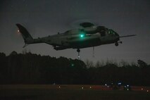 CLB 24 Marines and VMM-365 Marines Conduct Helicopter Support Team Training
