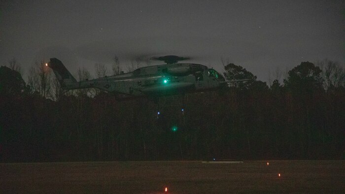 CLB 24 Marines and VMM-365 Marines Conduct Helicopter Support Team Training