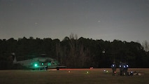CLB 24 Marines and VMM-365 Marines Conduct Helicopter Support Team Training