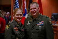 All Rise: Married Army JAG officers promoted together during joint ceremony