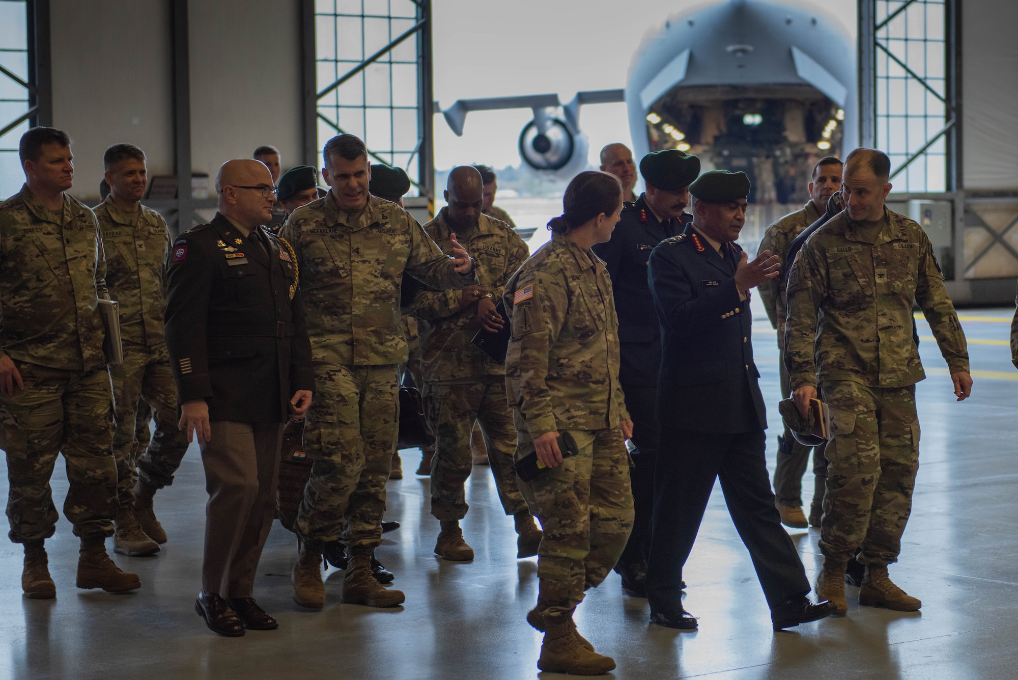 The visit was part of a tour to strengthen U.S. and India relations and interoperability, ensuring the combined ability to execute today’s global airlift mission.