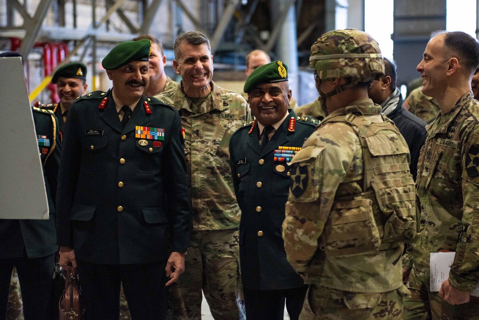 The visit was part of a tour to strengthen U.S. and India relations and interoperability, ensuring the combined ability to execute today’s global airlift mission.