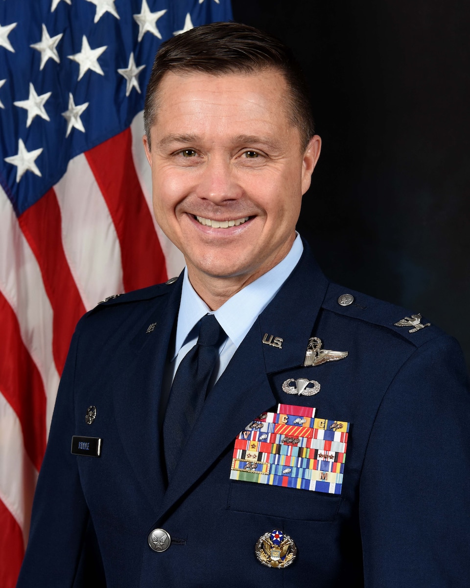 944th Fighter Wing Commander, Col Todd Riddle