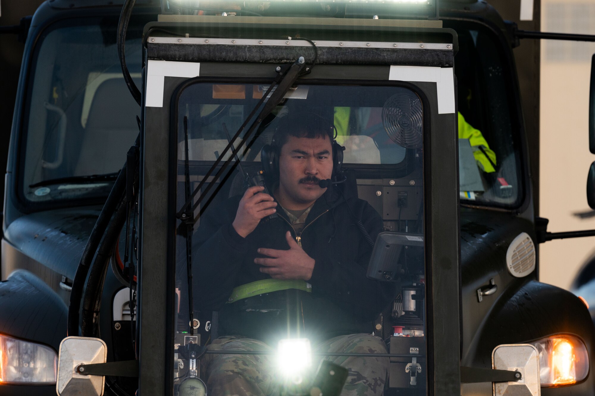 During the harsh Alaska winter months the mission of the 3rd Maintenance Squadron’s deicing section is to safely put aircraft in the sky.