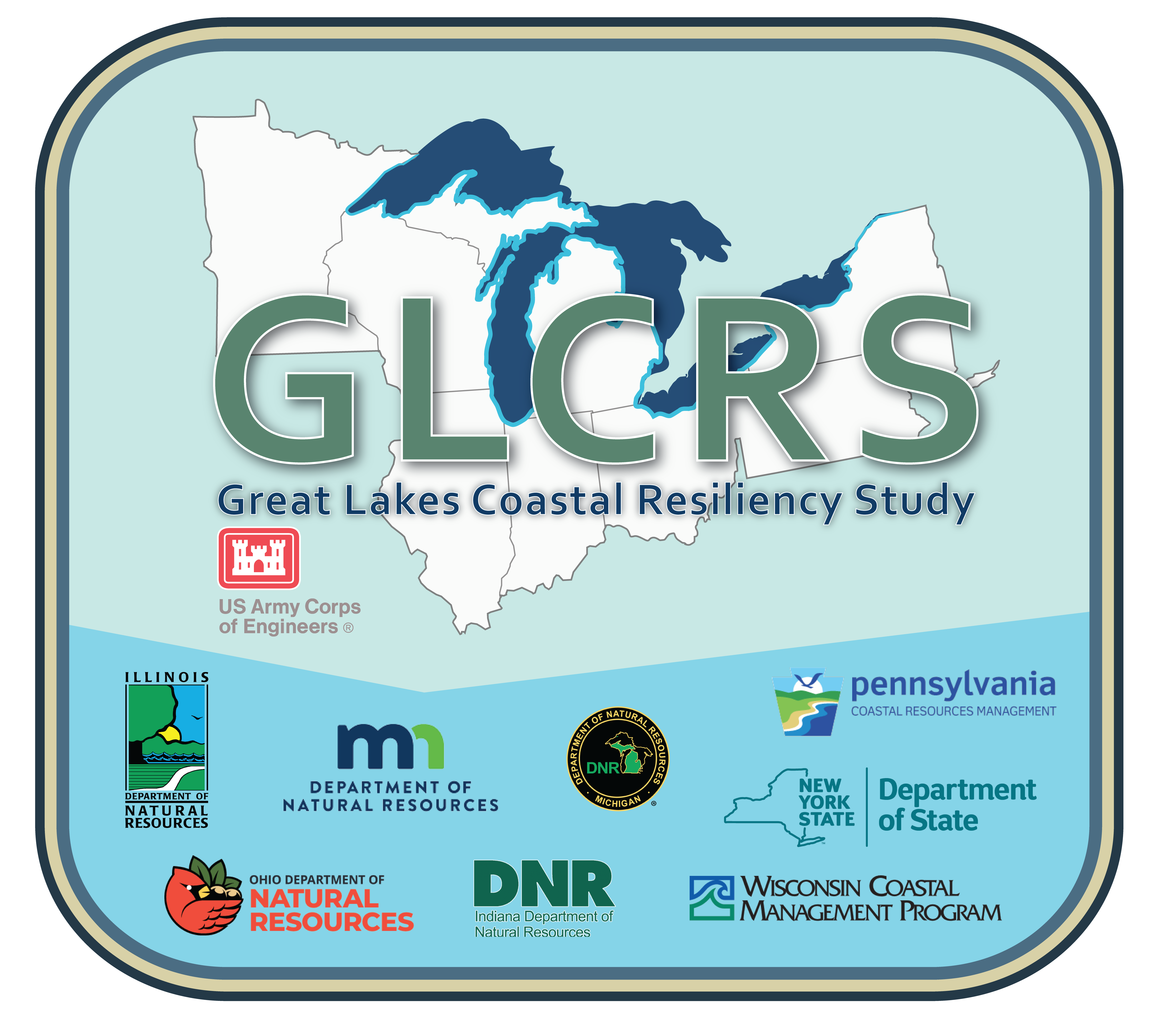 Great Lakes Coastal Resiliency Study logo