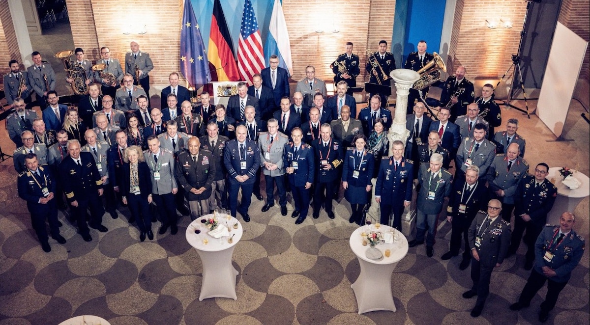 U.S. Air Force Gen. James B. Hecker, commander of U.S. Air Forces in Europe-Air Forces Africa and NATO Allied Air Command, discussed one of his focus areas, Integrated Air and Missile Defense, during a panel at the Munich Security Conference, Feb. 17, 2024.