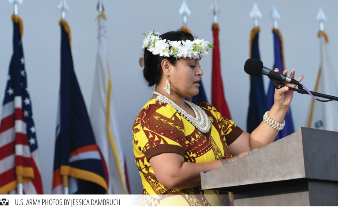Senator Kitlang Kabua, Republic of the Marshall Islands (RMI). U.S. Army photo, Jessica Dambruch.