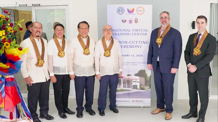 The Defense Threat Reduction Agency’s Biological Threat Reduction Program and Chemical Security and Elimination (CSE) program, in partnership with the Government of the Republic of the Philippines, held a formal ribbon-cutting ceremony celebrating the newly-constructed National Virtual Training Center (NVTC) on February 21, 2024. Host government officials from the Department of Health, Department of Interior and Local Government along with the Public Safety College and University of the Philippines were in attendance in a show of support for the eight-year partnership with DTRA.