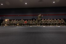 Sgt. Maj. Ruiz Visits the 2nd Marine Logistics Group Human Performance Center