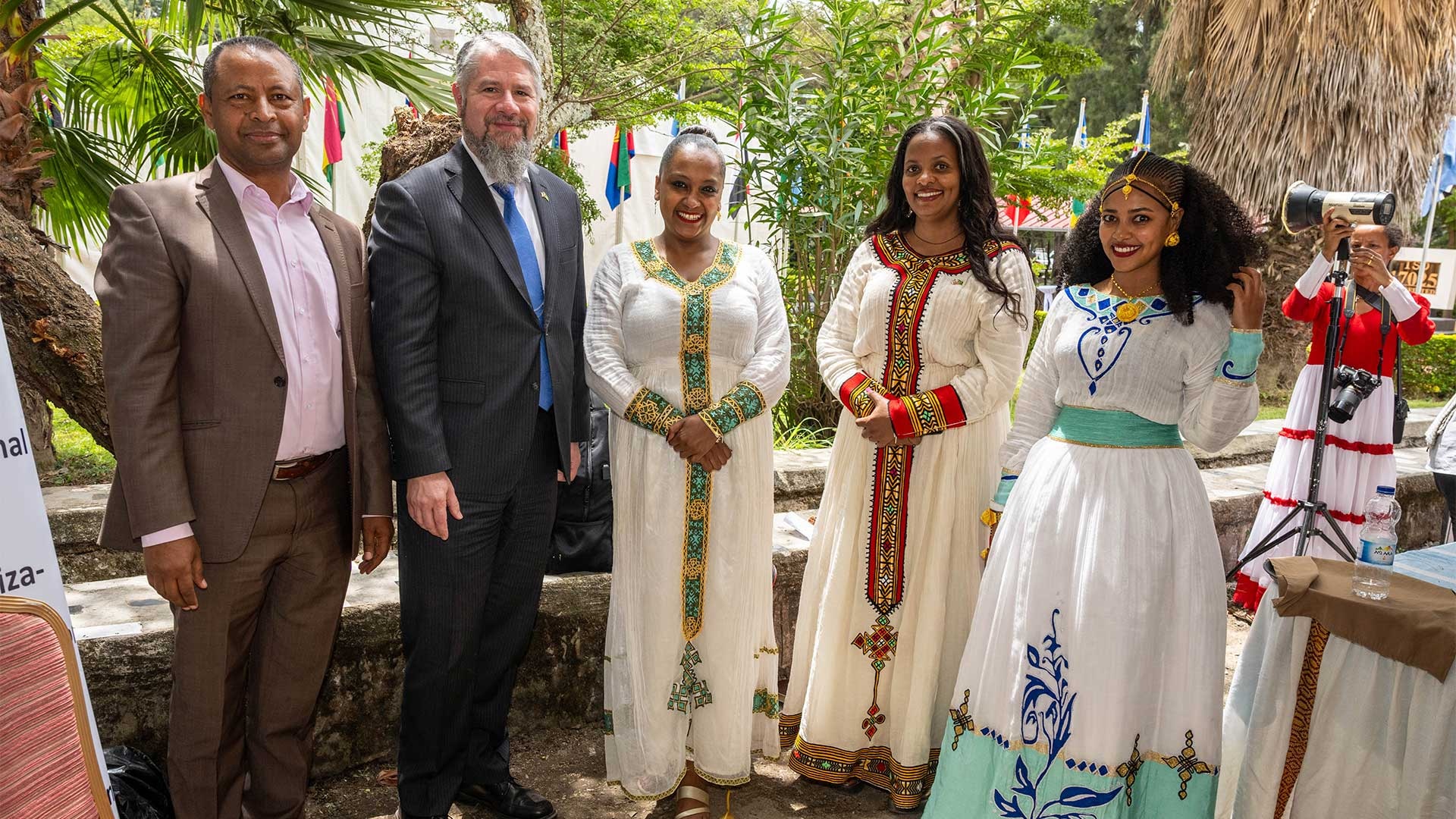 Members of the Defense Threat Reduction Agency (DTRA) participated in a ground-breaking ceremony for the new African Union (AU)-Pan-African Veterinary Vaccine Center (PANVAC) laboratory and training center in Bishoftu, Ethiopia Feb 21.