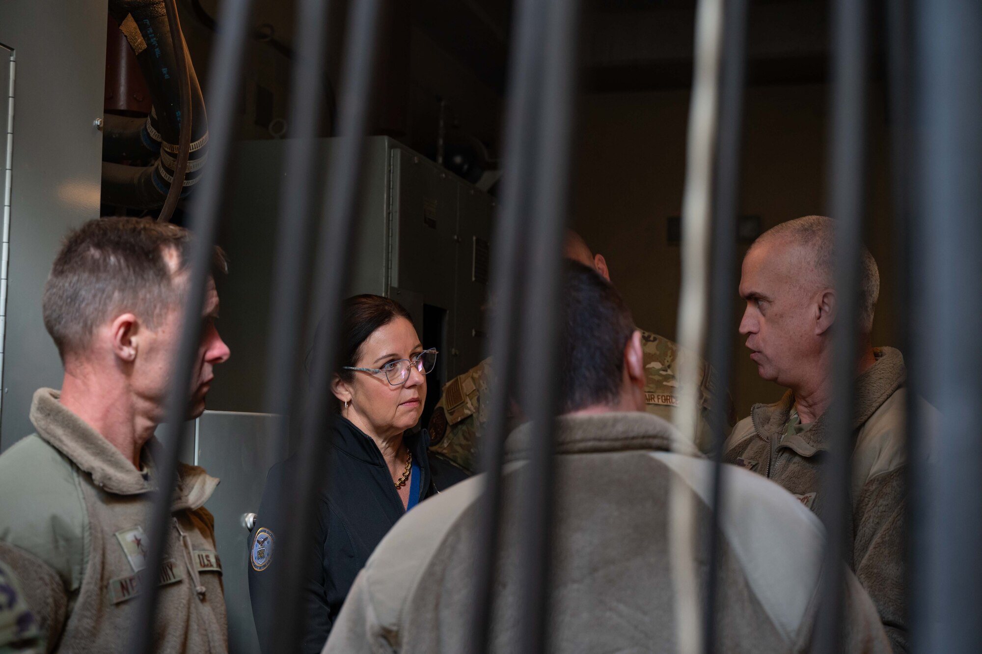 Honorable Kristyn Jones, performing the duties of Under Secretary of the Air Force, visits a launch facility.