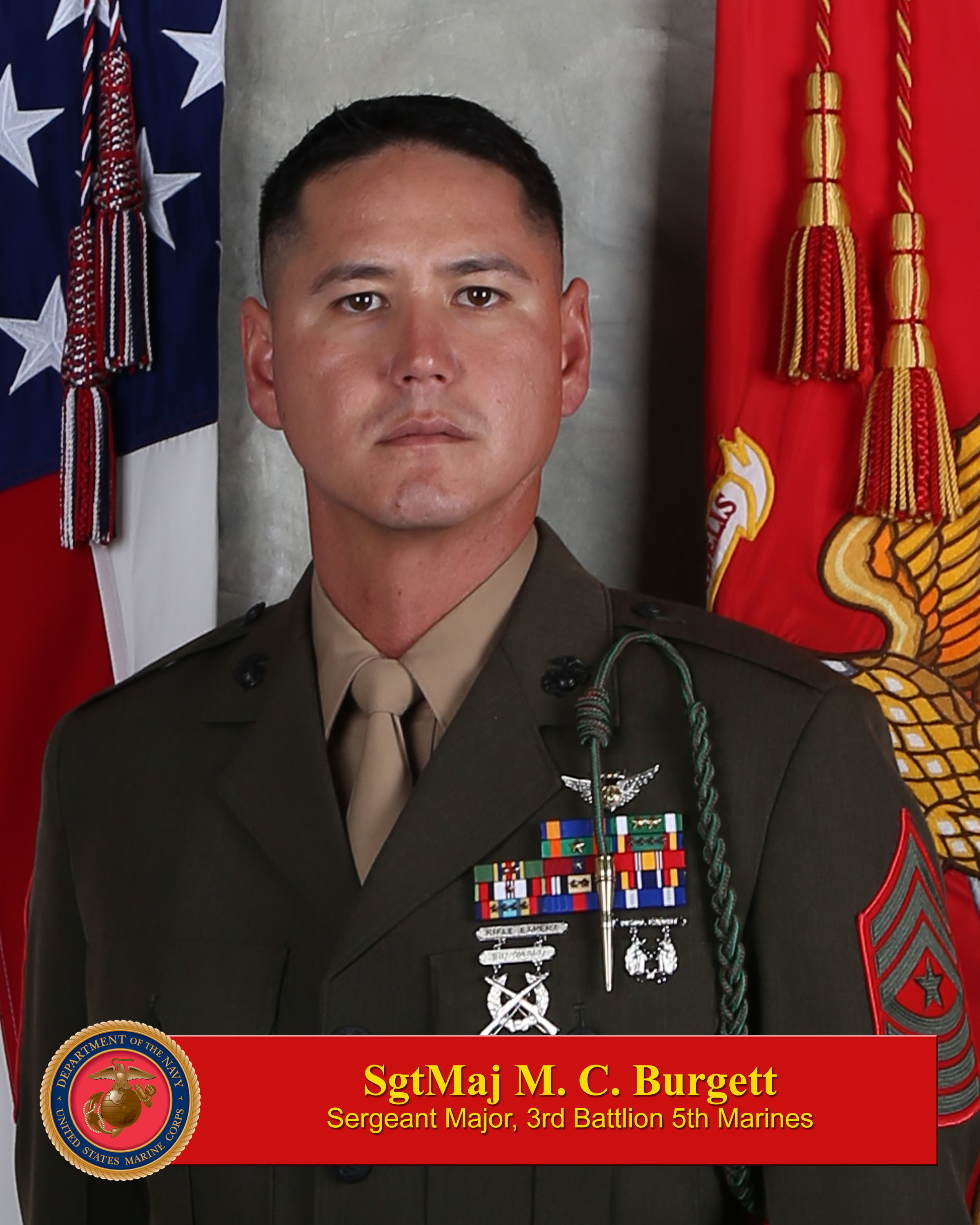 sgtmaj-m-c-burgett-1st-marine-division-biography