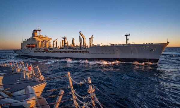 USS Russell Completes First Deployment Milestone - Arrives in Pearl Harbor [Image 8 of 14]