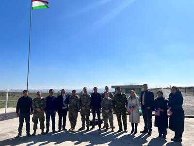 229th MPs conduct checkpoint security exchange in Tajikistan