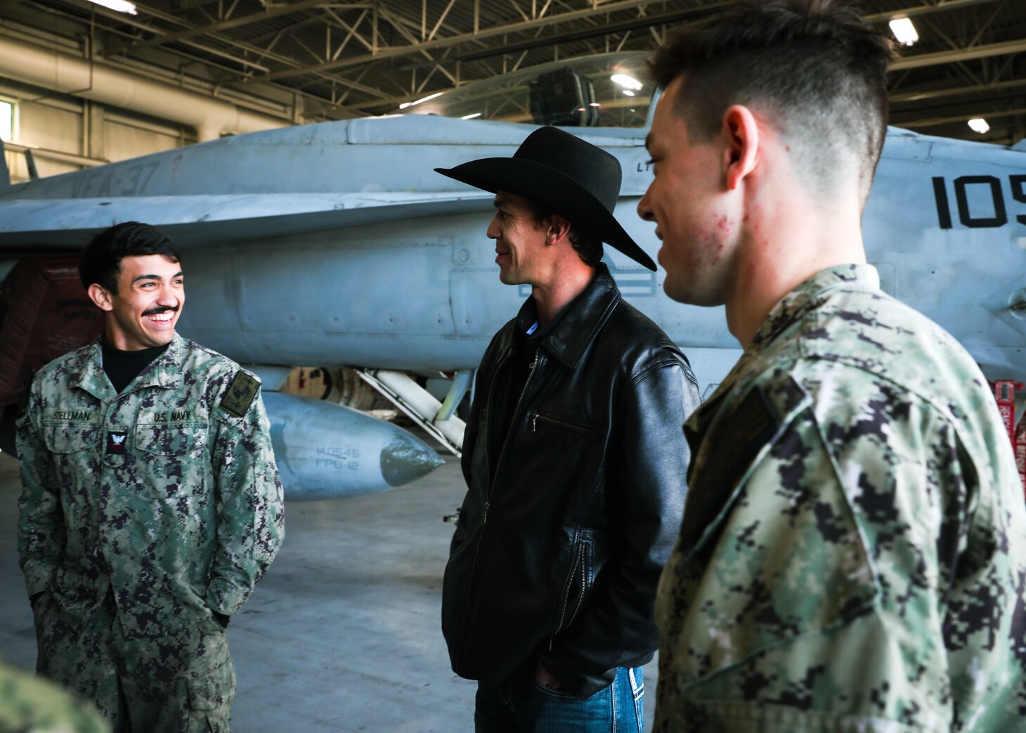 VFA-37 ‘Ragin’ Bulls’ Host Professional Bull Riders, Recognized with Sport’s ‘Be Cowboy’ Award