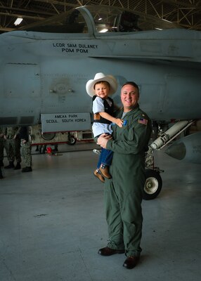 VFA-37 ‘Ragin’ Bulls’ Host Professional Bull Riders, Recognized with Sport’s ‘Be Cowboy’ Award