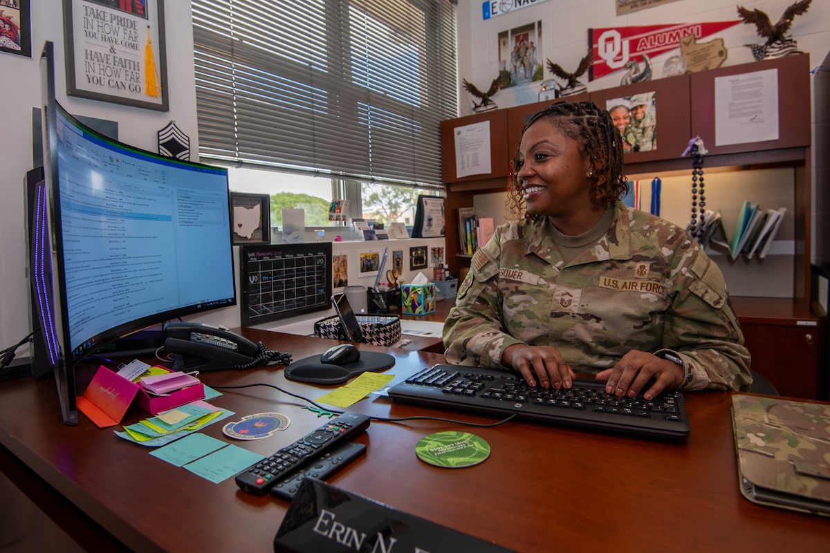 For Senior Master Sgt. Erin Esquer, senior enlisted leader for the 624th Aeromedical Staging Squadron, Black History Month is more than a cultural celebration and an awareness of notable figures who have significantly contributed to our American culture.