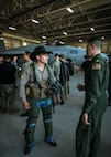 VFA-37 ‘Ragin’ Bulls’ Host Professional Bull Riders, Recognized with Sport’s ‘Be Cowboy’ Award