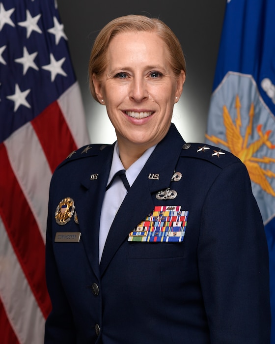 portrait of Maj Gen Vanessa Dornhoeffer