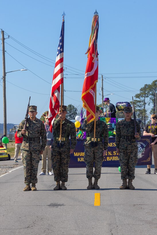 10th Marines Mardi Gras Parade