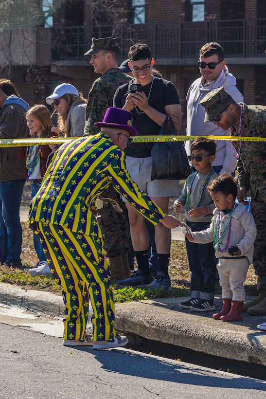 10th Marines Mardi Gras Parade