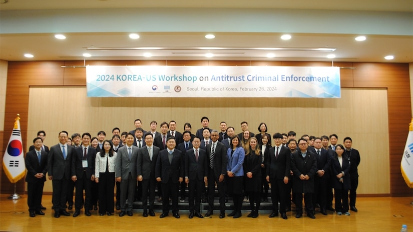 3rd Korea-U.S. Workshop on Antitrust Criminal Enforcement  group photo