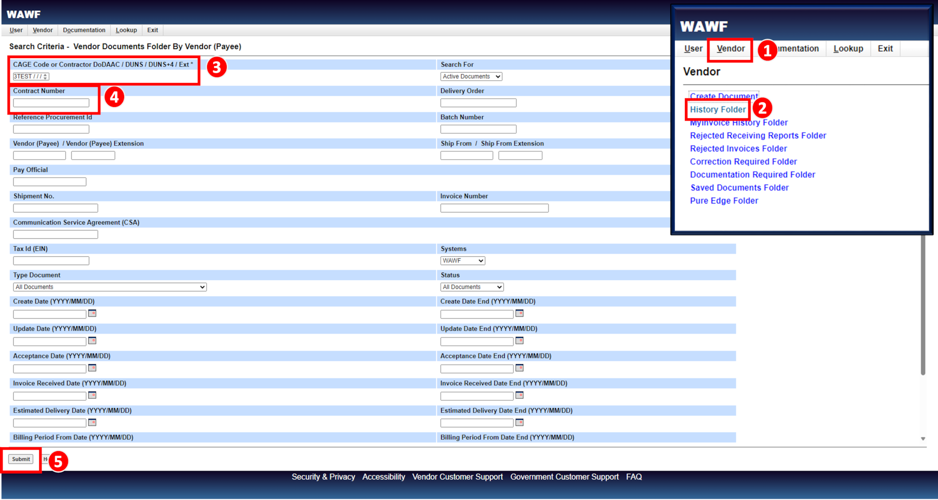 Combo Invoicing Process > Defense Logistics Agency > Details