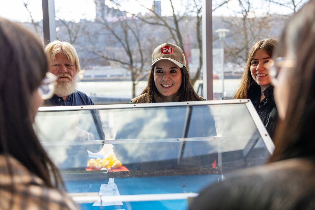 USACE employees participate in STEM career event at the Carnegie Science Center.