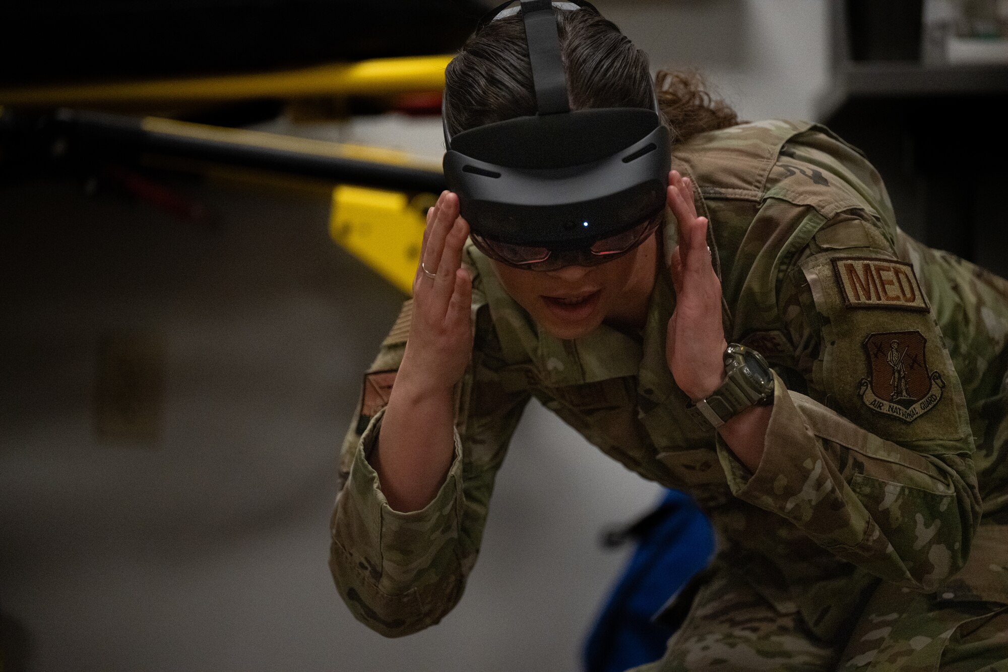163d Medical Group Innovation facilitates augmented reality emergency medical training
