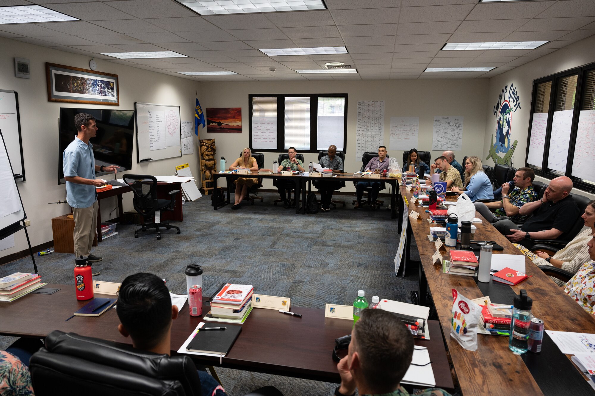 Airmen attend conference.