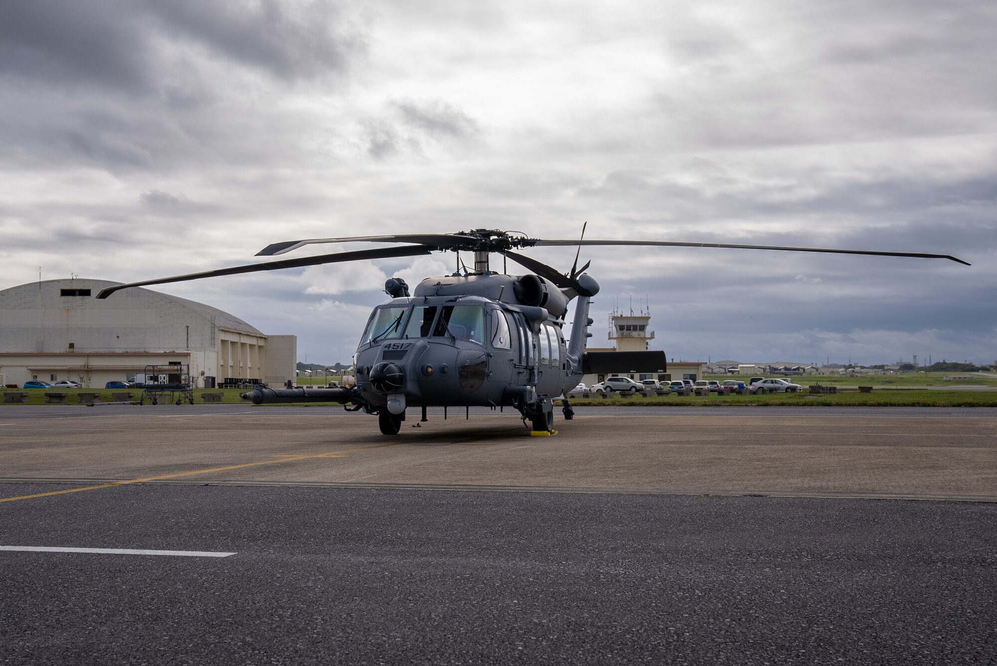A parked HH-60W