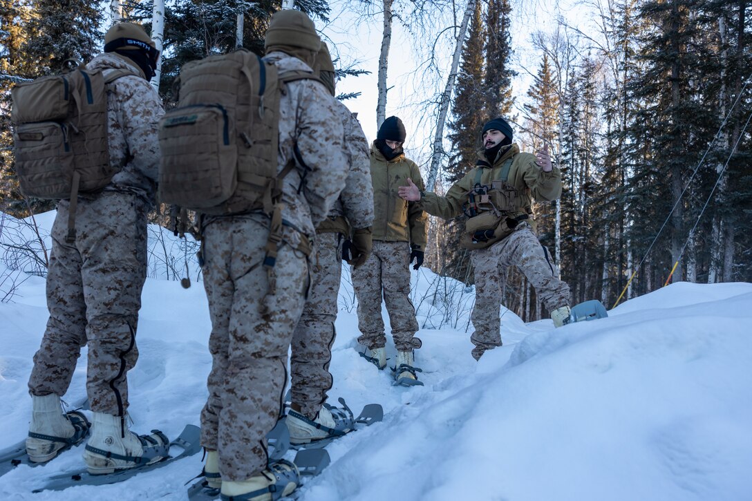 ARCTIC EDGE 2024: Fox 2/14 Marines conduct cold weather training