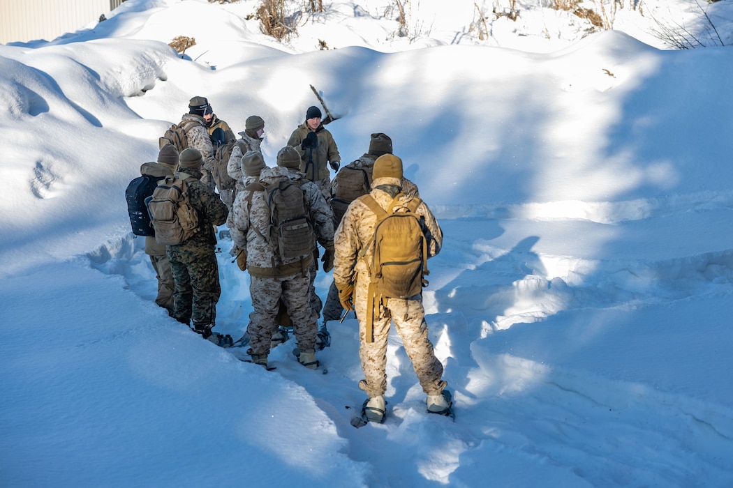 ARCTIC EDGE 2024: Fox 2/14 Marines conduct cold weather training
