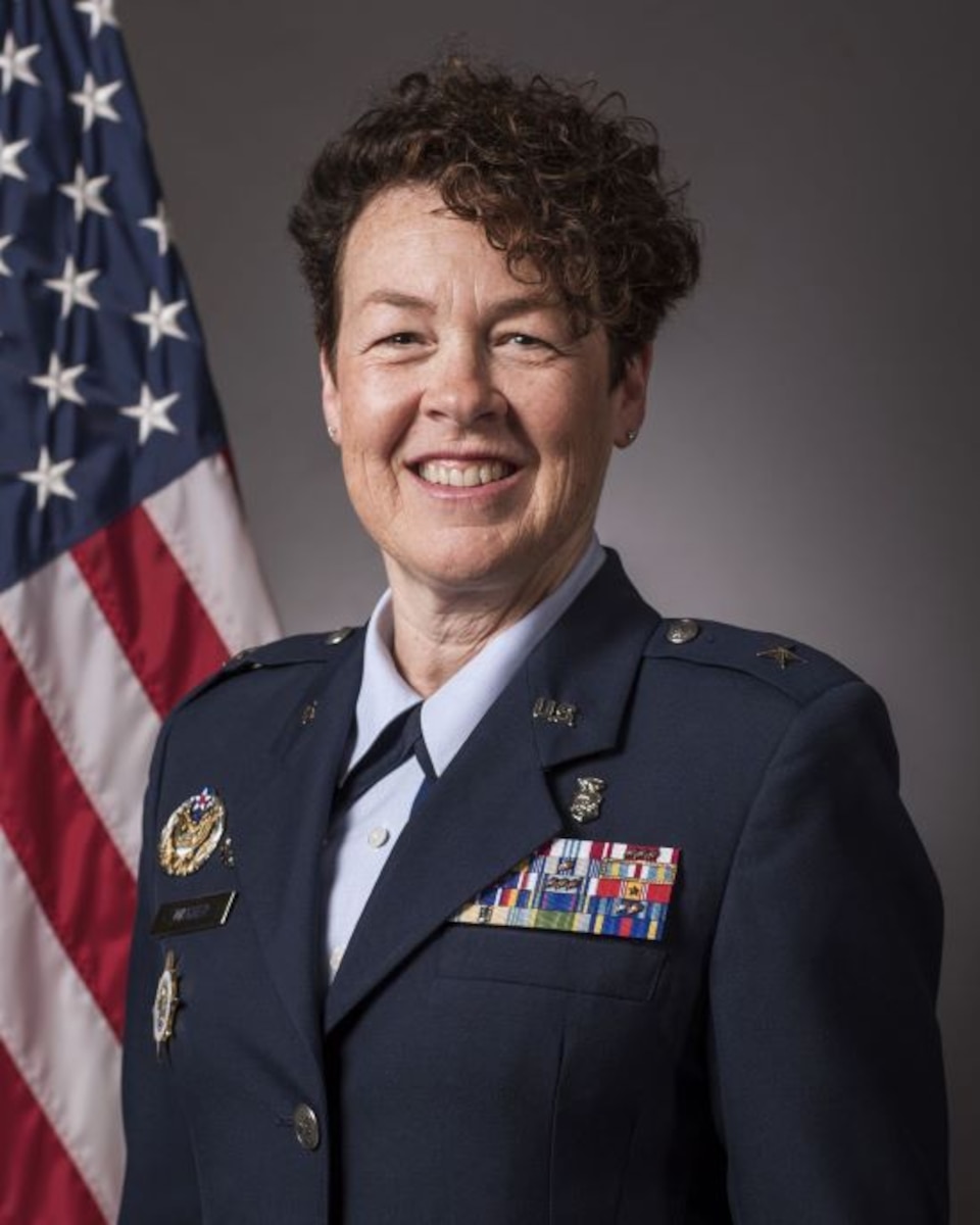 This is the official portrait of Brig. Gen. Michelle Wagner.