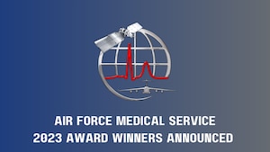 Image of the Air Force Medical Service logo and text.