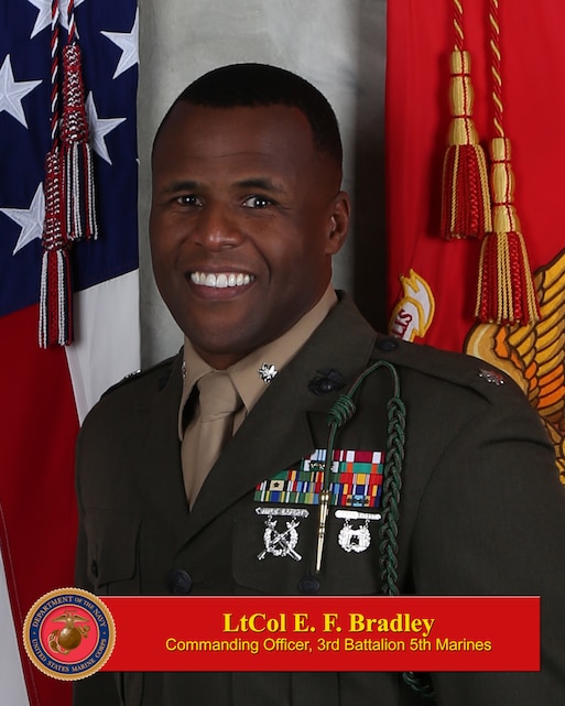 LtCol E. F. Bradley > 1st Marine Division > Biography