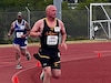 Photo By MaryTherese Griffin | (Photo by MaryTherese Griffin) Sgt. 1st Class Jeremy Tanksley running track for Team Army at the 2023 Department of Defense Warrior Games Challenge in San Diego, Calif June 2023.