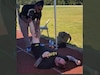 Courtesy Photo | (Photo by MaryTherese Griffin) Dr Yvonne Larochelle, Physical Therapist for the Fort Stewart Soldier Recovery Unit, works on an athlete at the 2023 Army Trials.