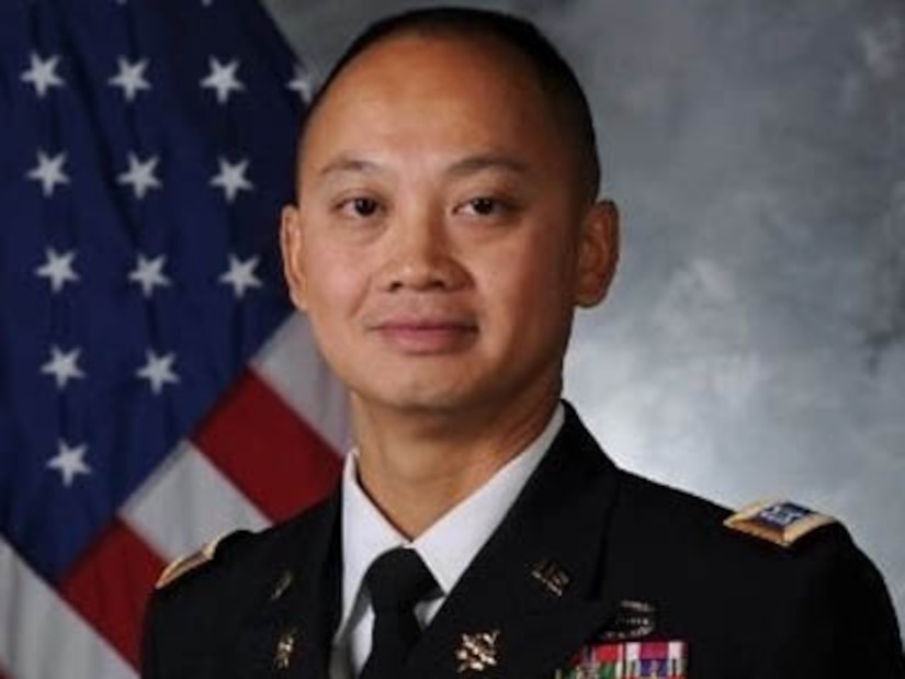 Photo By MaryTherese Griffin | (Official military photo Department of Defense) Major Hai Pham will retire in February after 28 years of service and start a new career as a sports agent in Southern California.