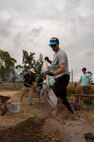 More than 30 service members assigned to Joint Task Force Bravo (JTF-B) volunteered to construct a new home for a local family in the department of La Paz, Dec. 16 and 17.